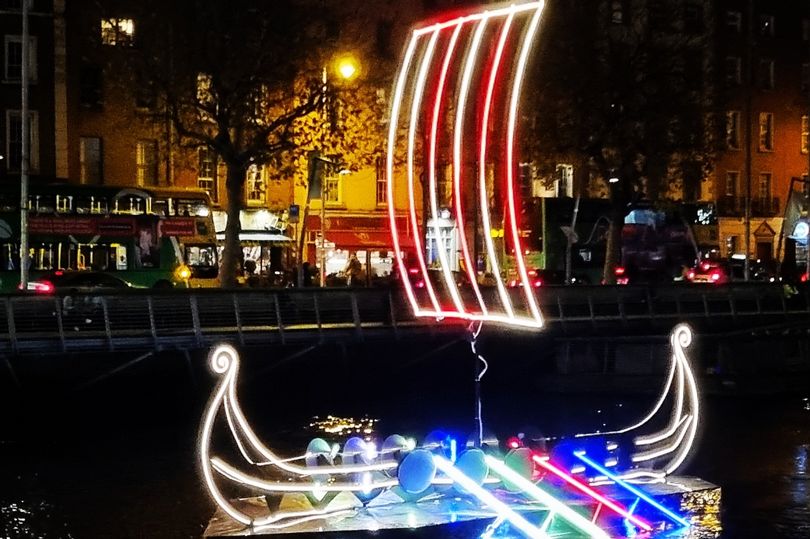 Dublin Winter Lights. Credit: Jo Travers