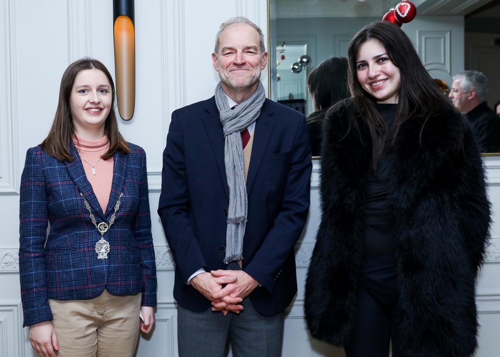 Xavier_d’Argoeuves_Embassy of France in Ireland, Councillor Clodagh Ní Mhuirí and Winner Milana Sabanina
