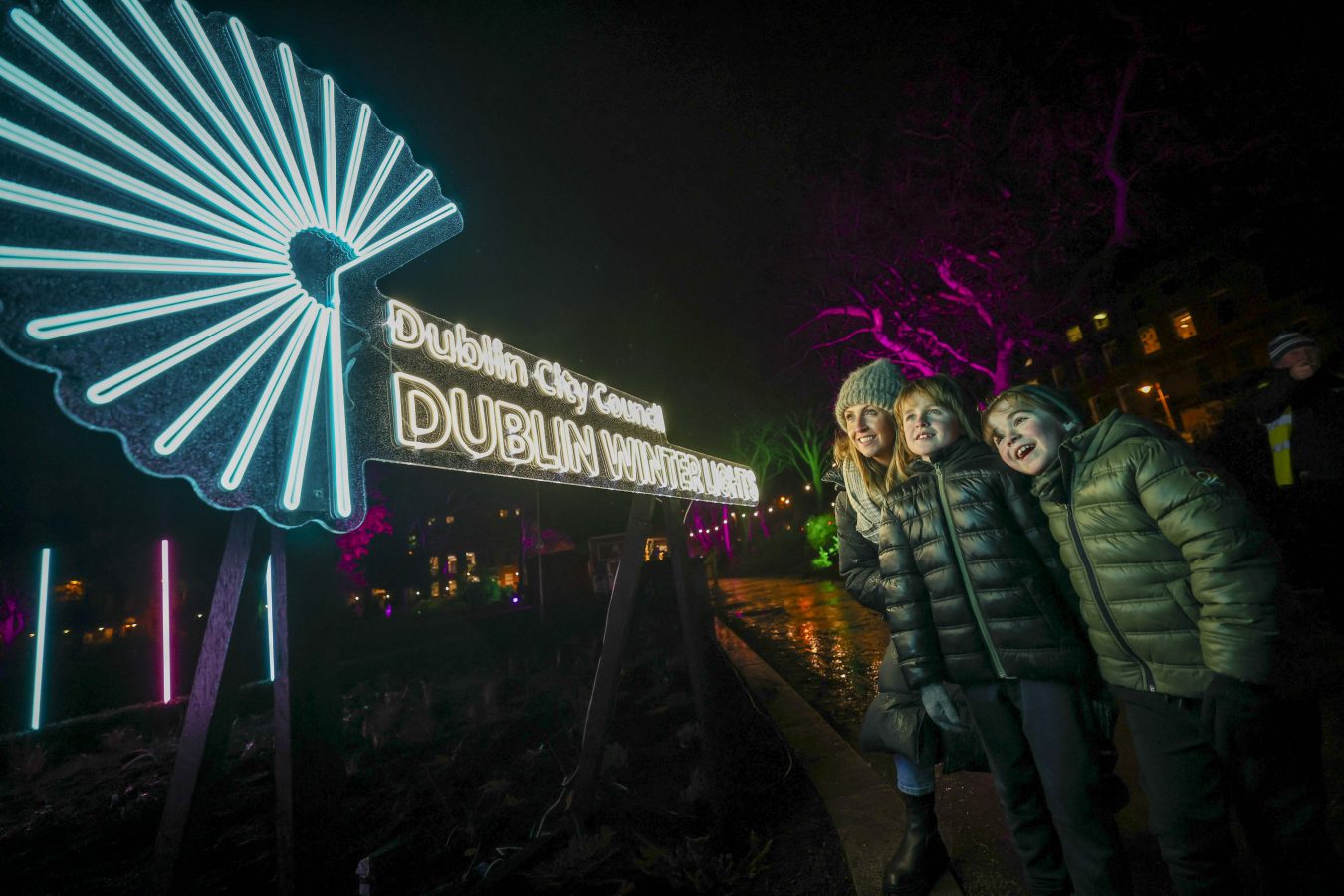 Dublin Winter Lights Merrion Square Park 2023 Dublin Winter Lights