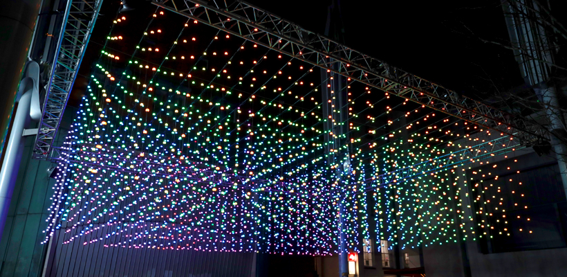 Dublin Winter Lights - Meeting House Square