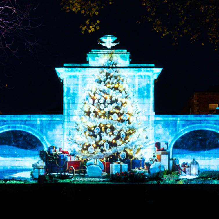 Dublin Winter Lights Merrion Square